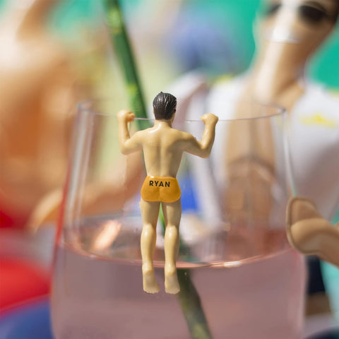 Bachelorette party favors featuring NPW Buddies spark laughter.