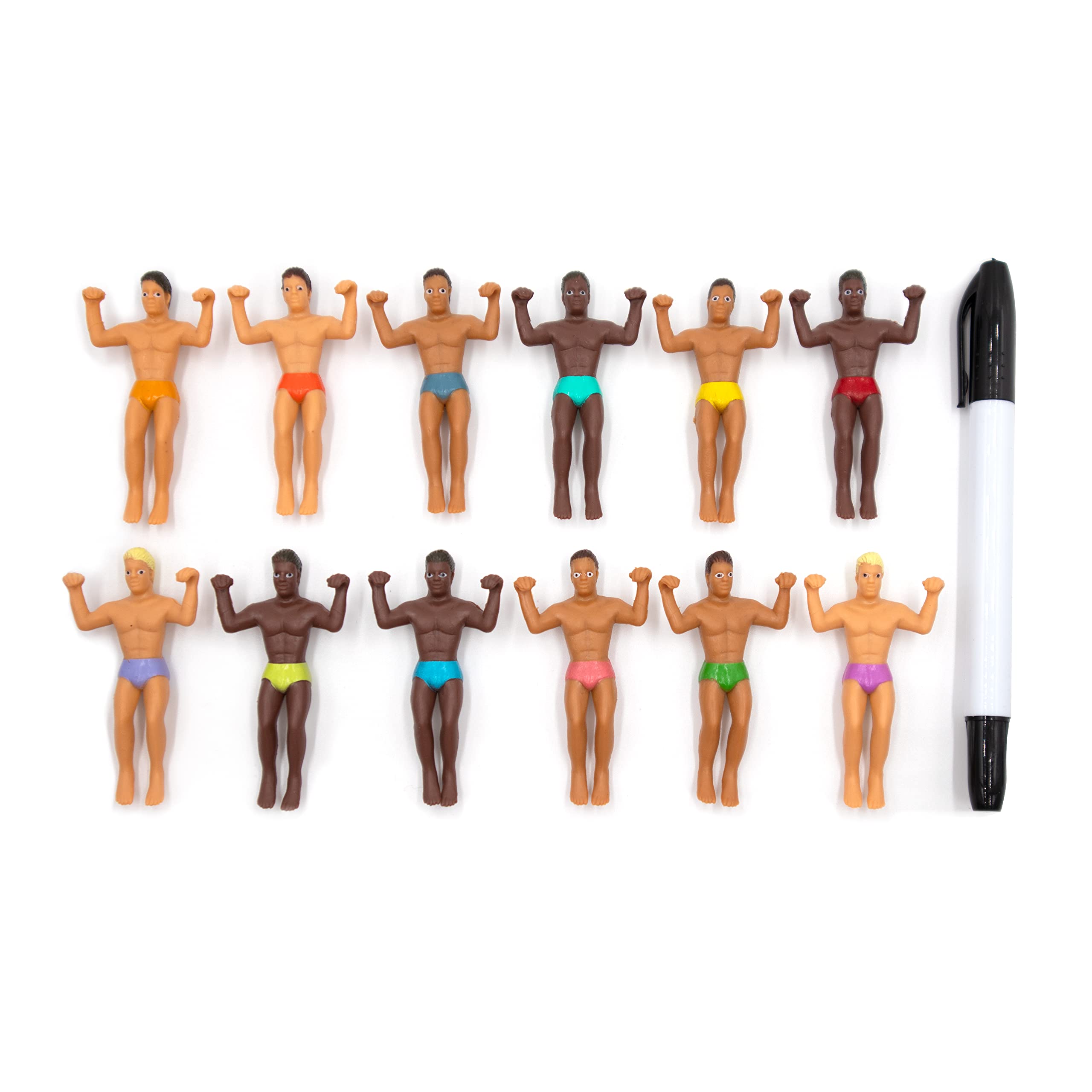 NPW Drinking Buddies stemware markers cling to glasses for easy party coordination.