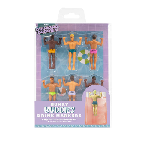 Universal NPW Drinking Buddies fit on wine, beer, and cocktail glasses.