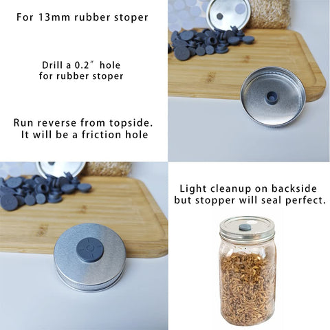 NRAMOOS package includes both stickers and stoppers for complete setup.