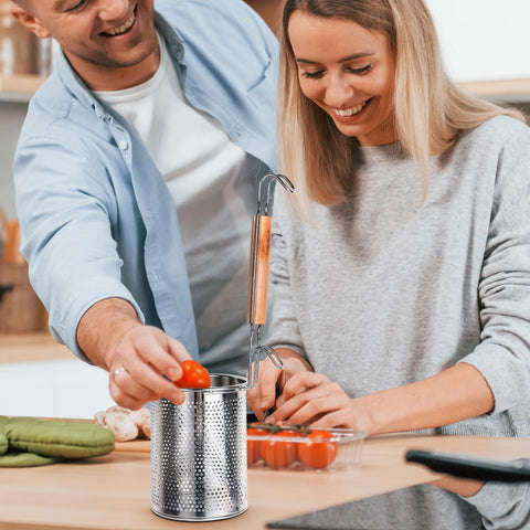 NSDXK easy-clean basket, dishwasher-safe for quick post-meal cleanup