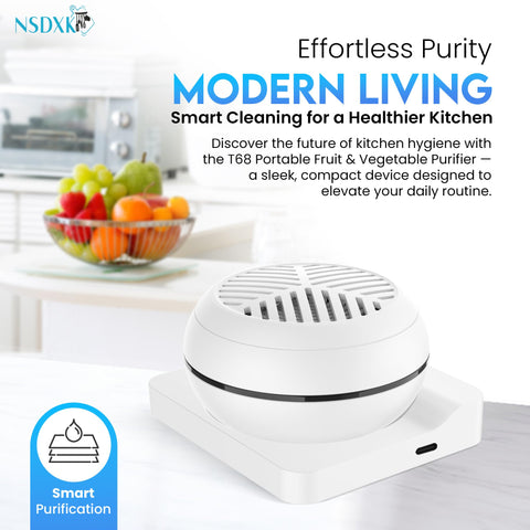 NSDXK purification technology on produce for clean results