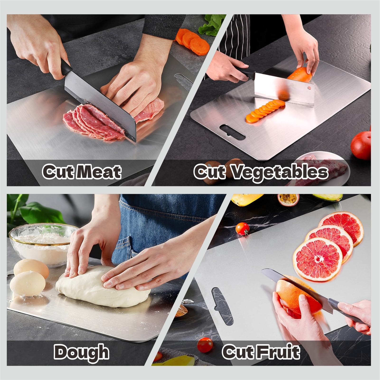 NSLLL cutting boards 1.7 mm thick deliver sturdy chopping without warping
