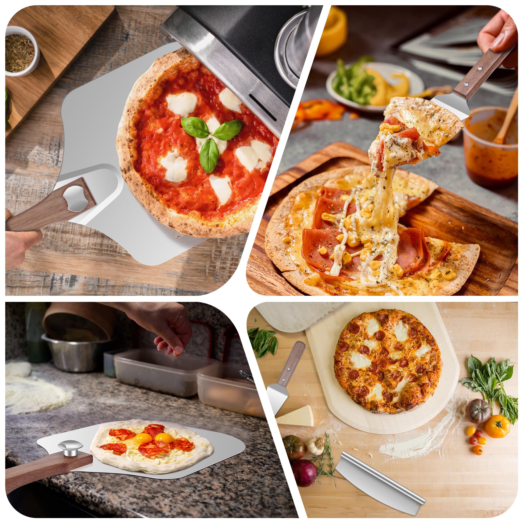 Nsoyos rust-proof aluminum stays lightweight and sturdy after oven use