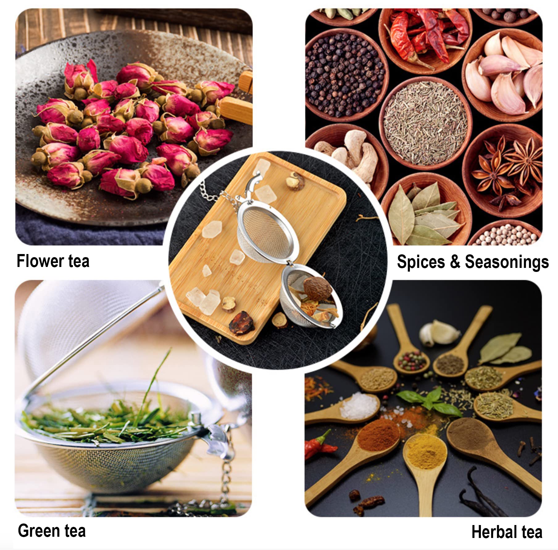 NSTaygate 304 stainless steel tea ball resists rust for lasting use