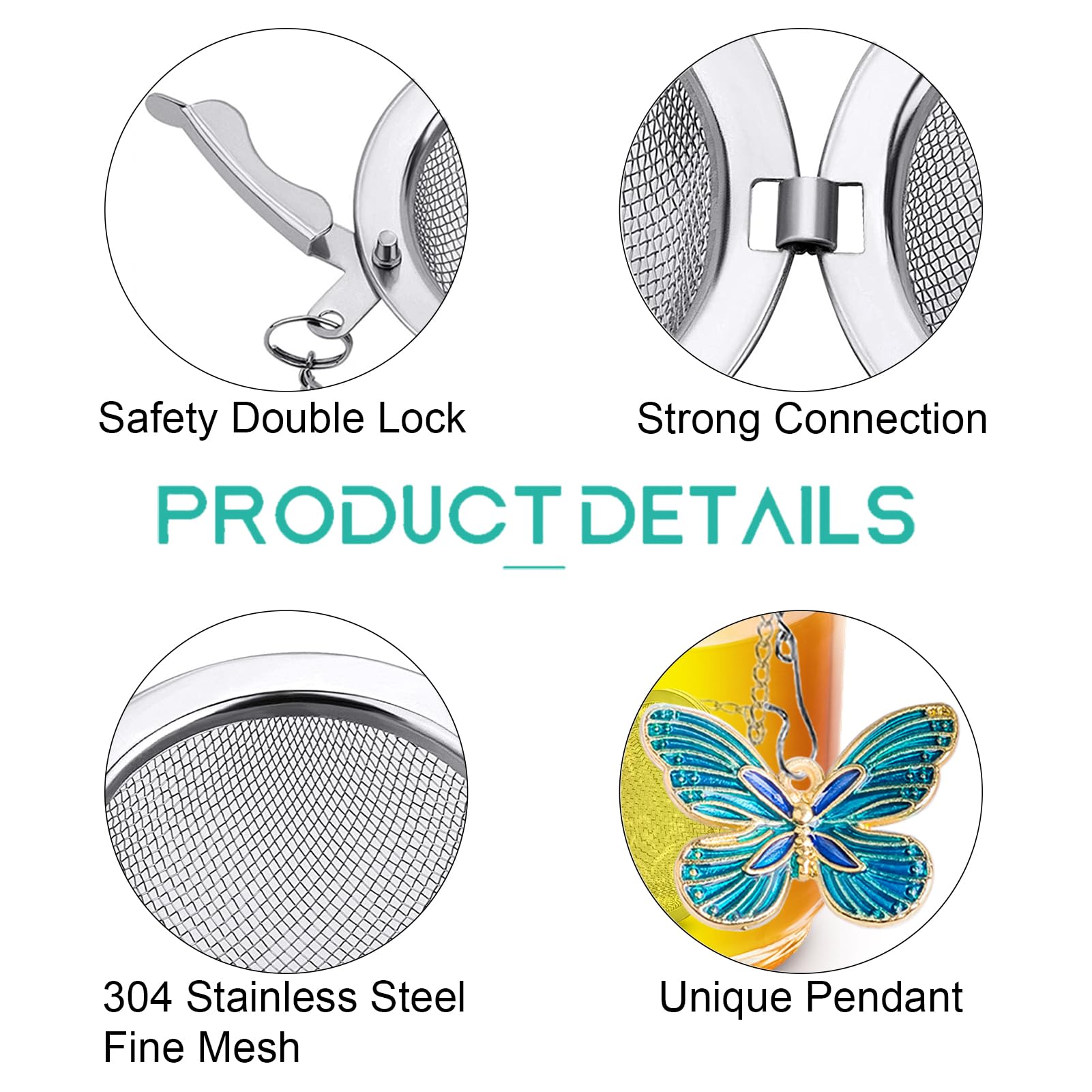 NSTaygate infuser hanging hook shown for easy removal from pot