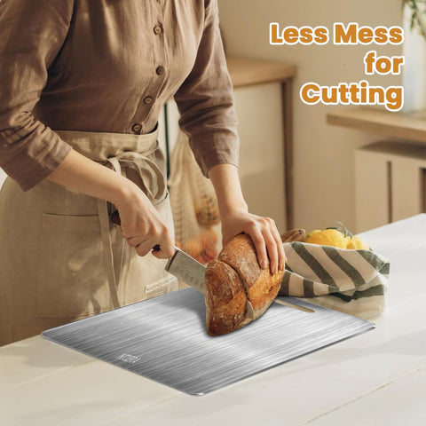 NTIERA cutting board dishwasher-safe for quick cleanup.