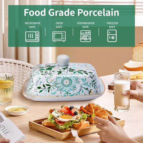 NTWJNJY porcelain dish with thick walls for stability