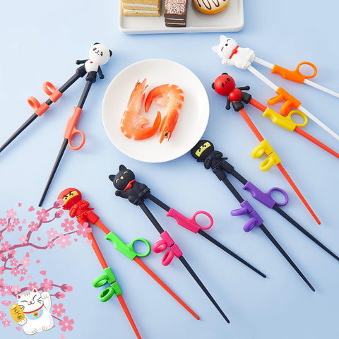 Nuanchu 7-inch kid-friendly chopsticks for comfortable grip