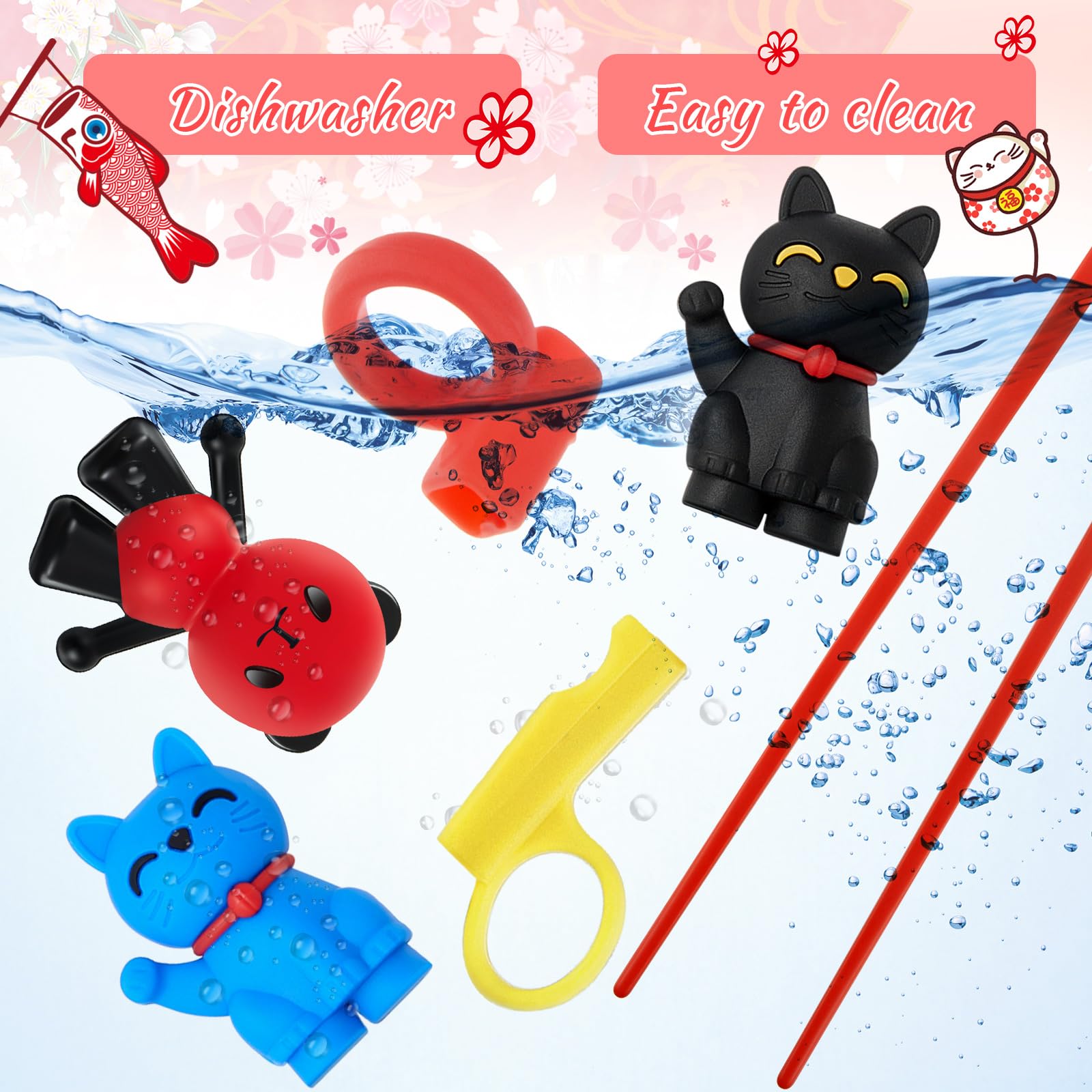 Nuanchu detachable chopstick helper for easy cleaning