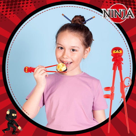Nuanchu ninja chopsticks with silicone tips offer comfortable grip