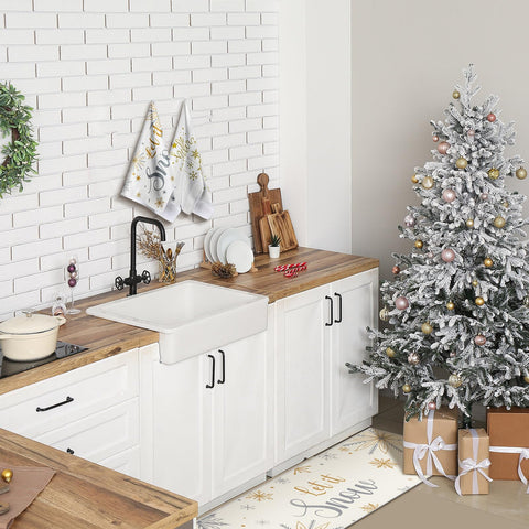 Nuanchu winter decor set combines cozy charm with everyday usefulness
