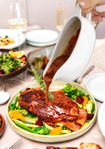 Nucookery dishwasher safe serving dish for easy cleanup