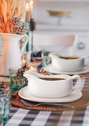 Nucookery freezer safe gravy boat for storing leftovers