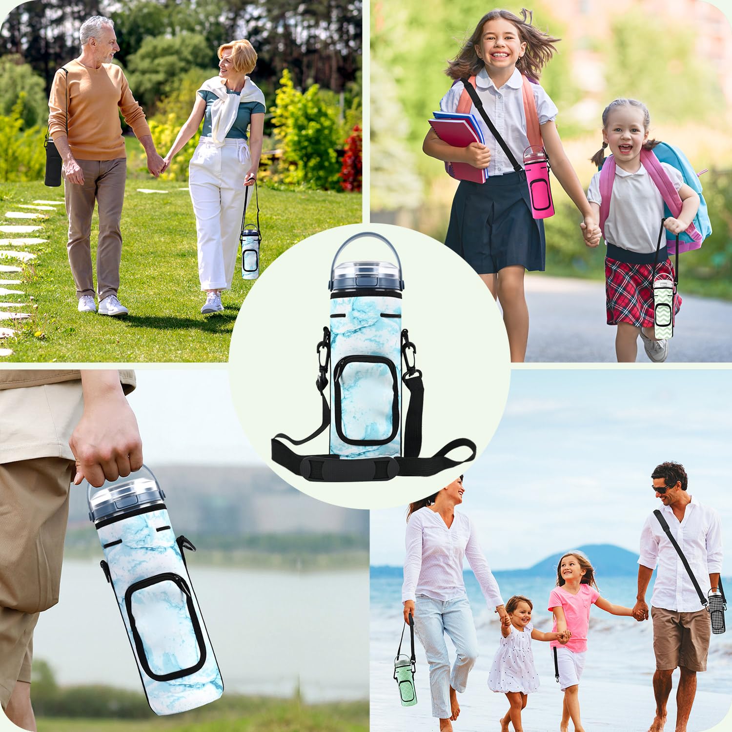 NUENSS-ROR durable fabric close-up emphasizes travel-ready durability.