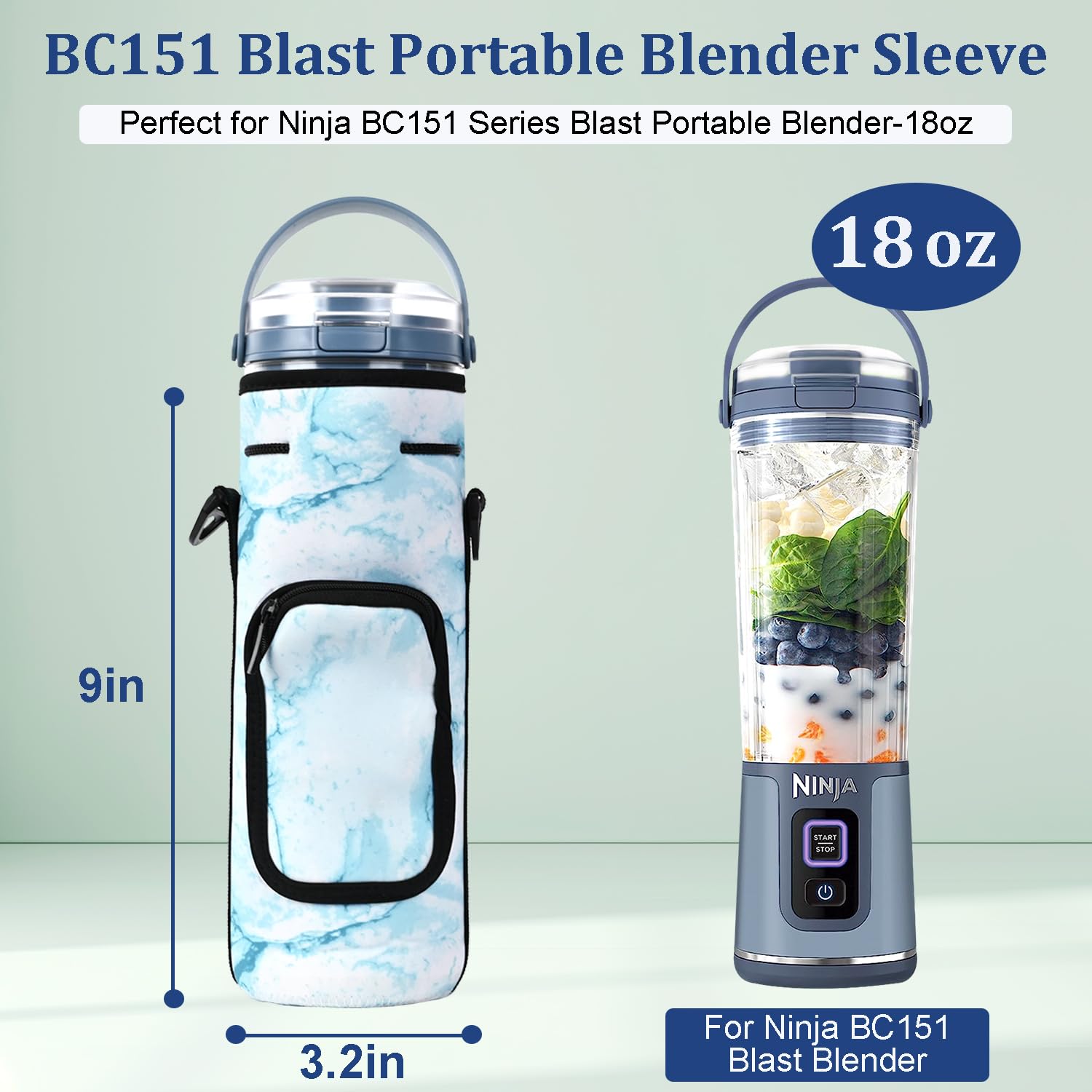 NUENSS-ROR Ninja Blast-compatible bag offers precise fit and portable protection.