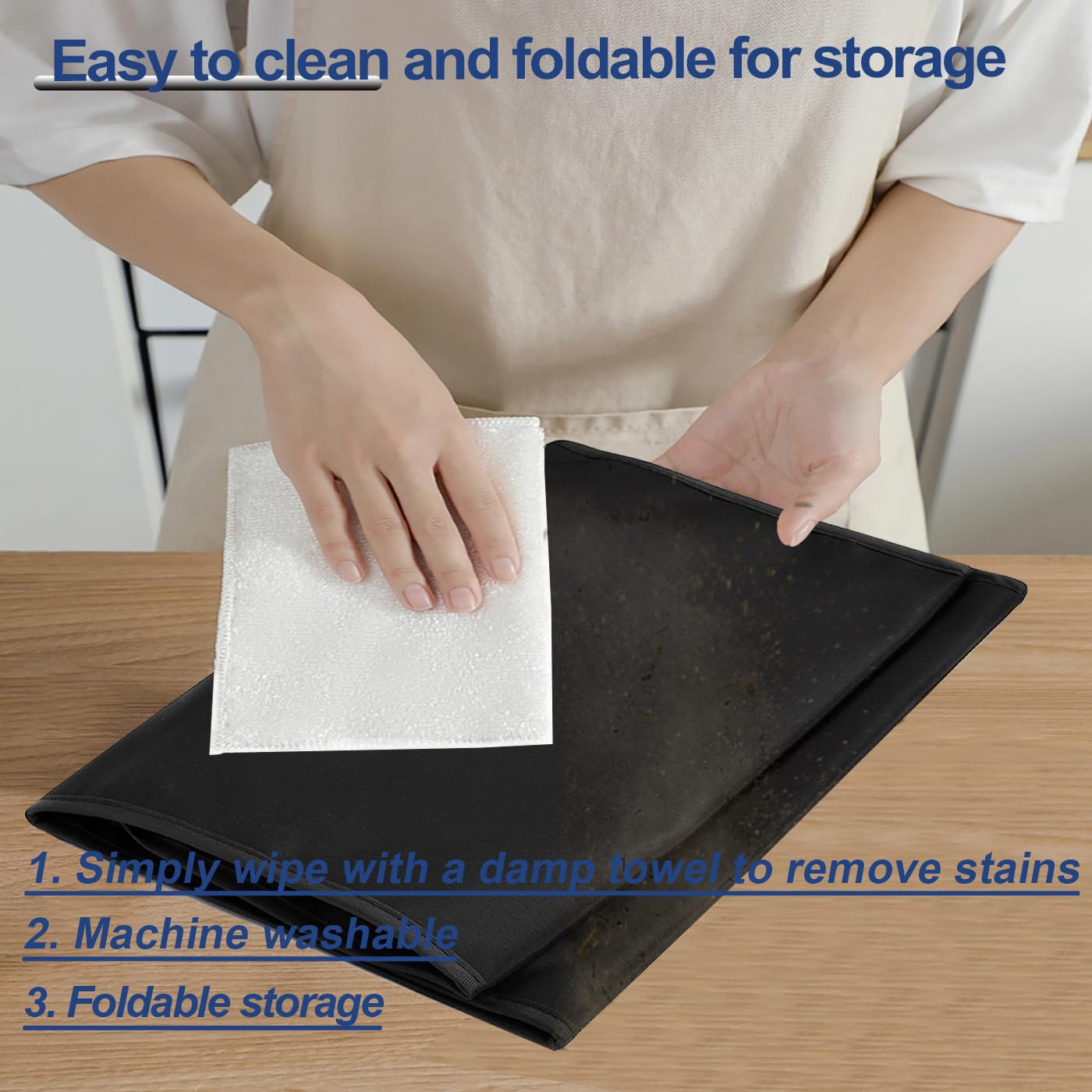 NUENSS-ROR slushie cover folds compactly for storage when unused