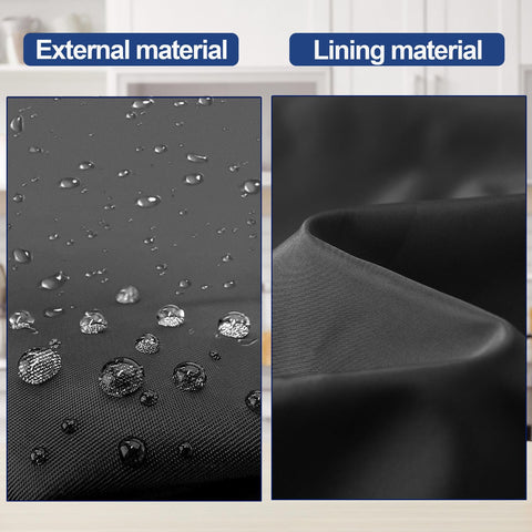 NUENSS-ROR slushie cover 420D lining minimizes fine dust entry
