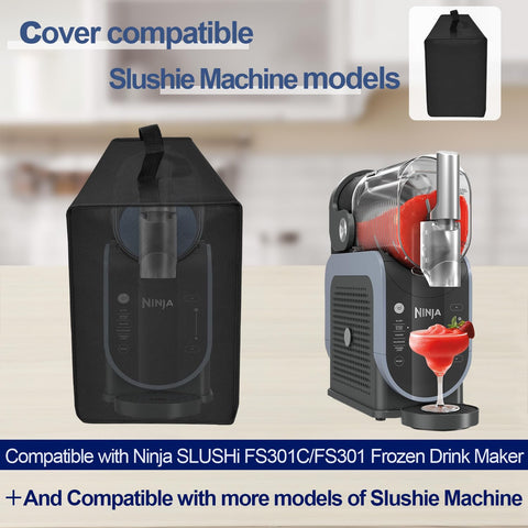 NUENSS-ROR slushie cover top-handle view adds easy carrying