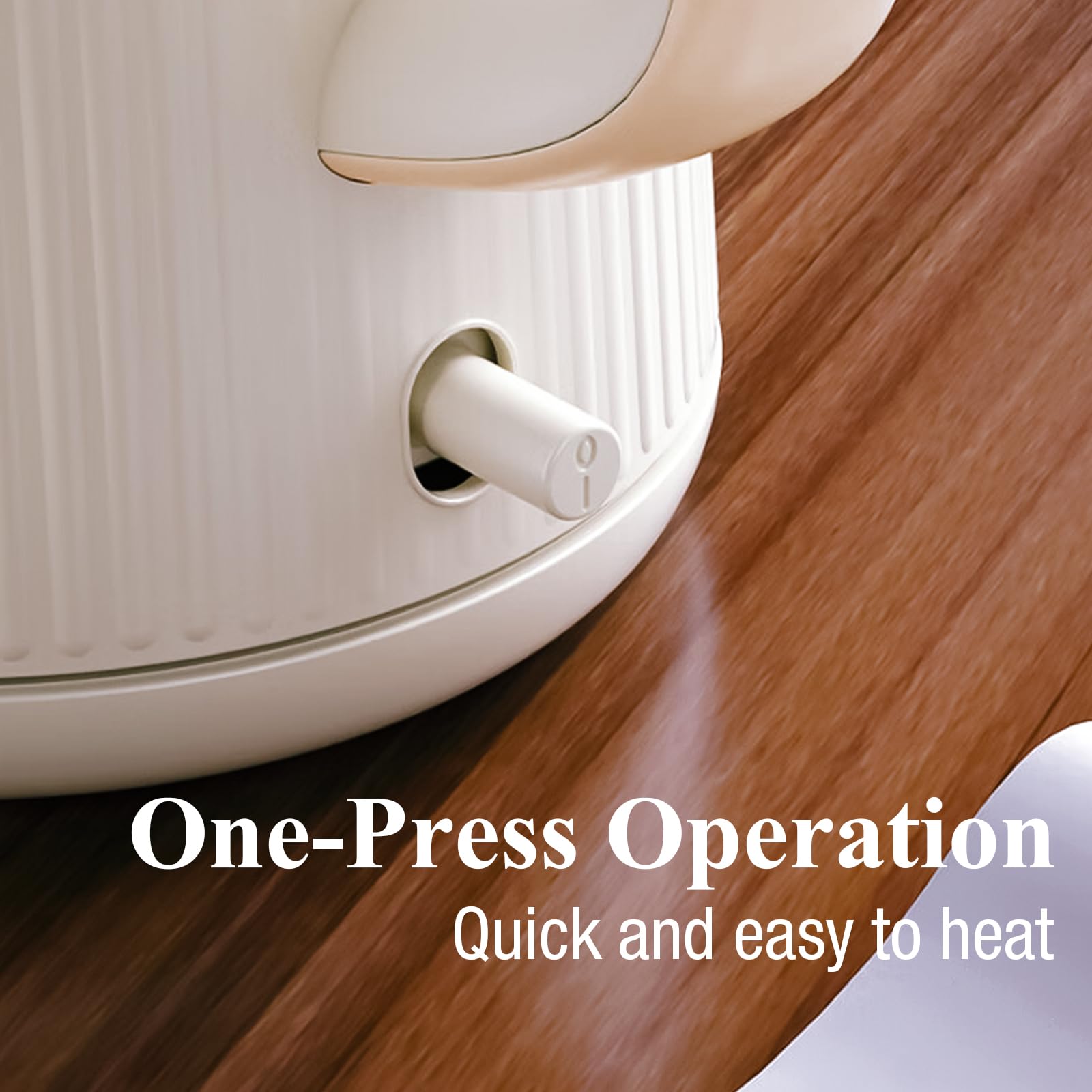 Nueve&Five auto shut-off with boil-dry protection for safe operation.