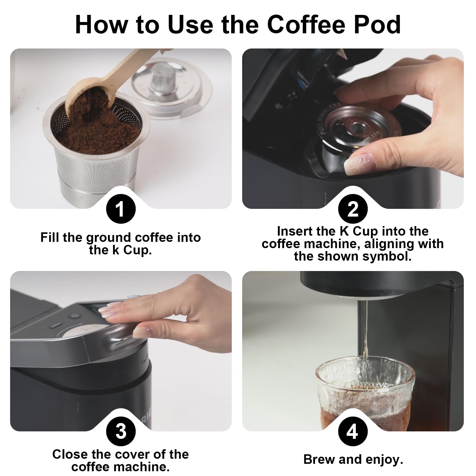NUKALO minimizes plastic taste for cleaner coffee