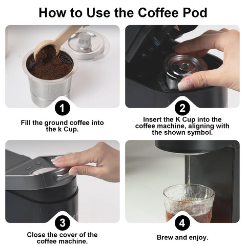NUKALO minimizes plastic taste for cleaner coffee