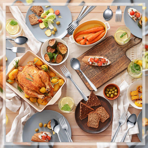 Nuogo durable, rust-resistant flatware designed for long-term use
