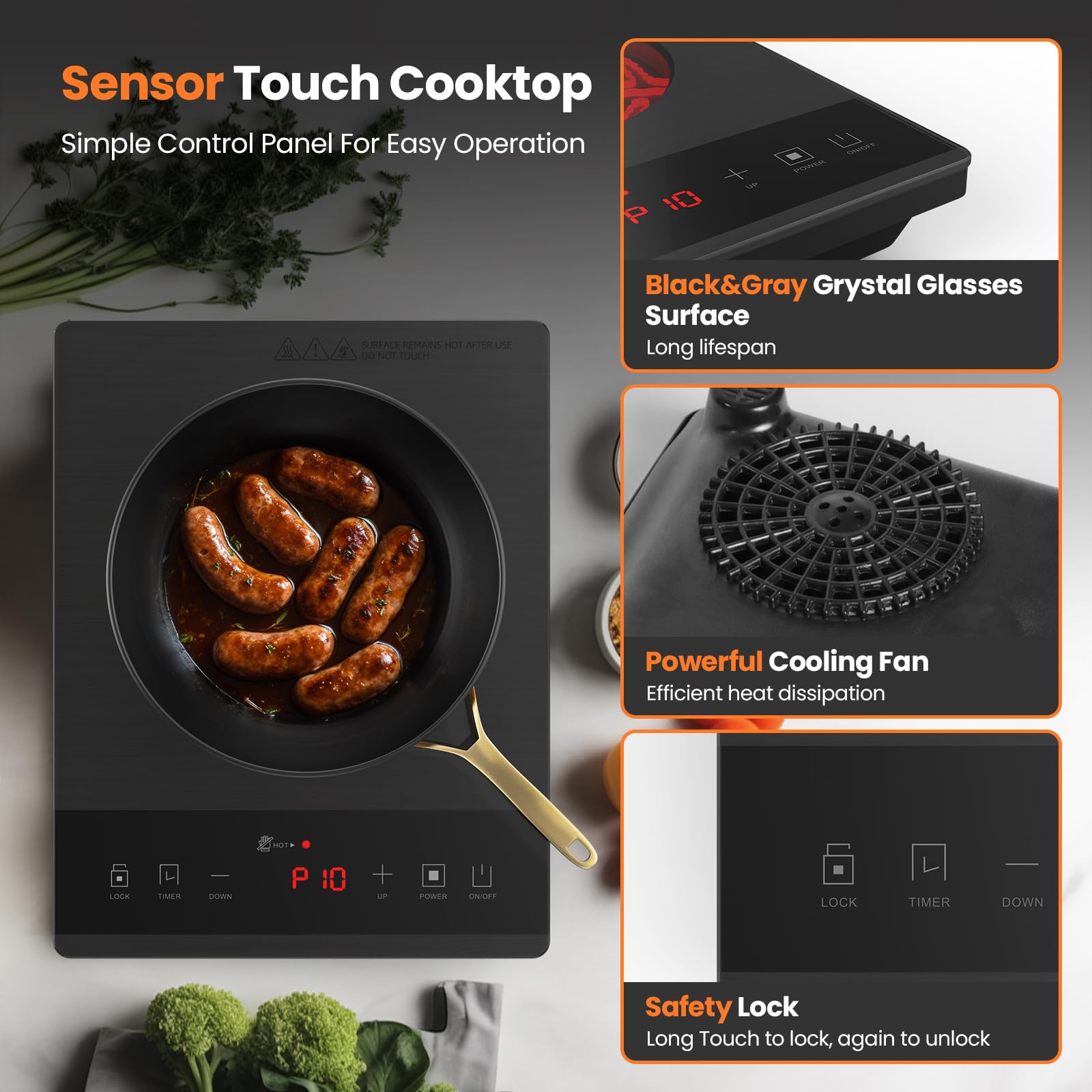 Nuopuplai ultra-thin design saves space in small kitchens