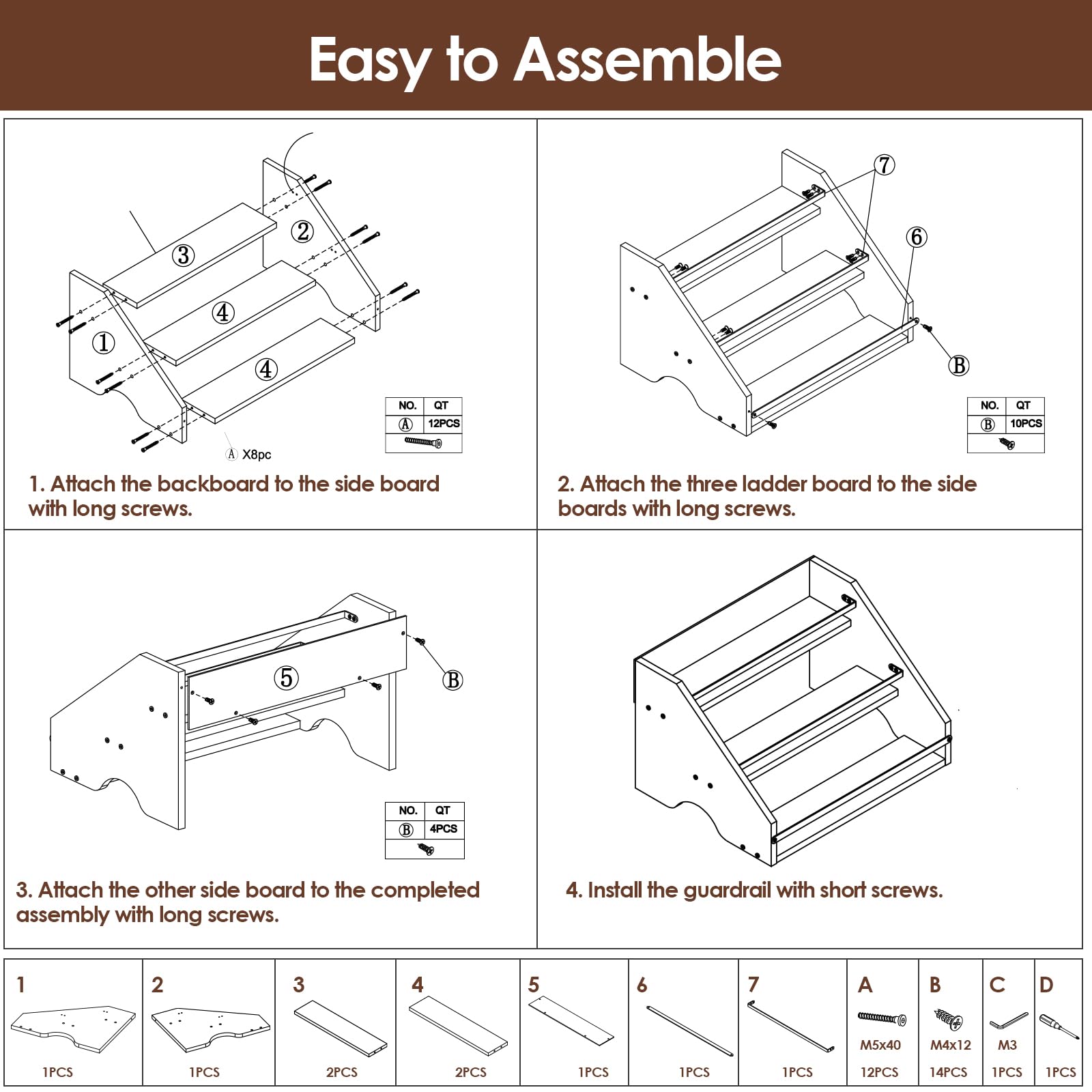 Nuovoware wrought iron bottle support prevents tipping during display