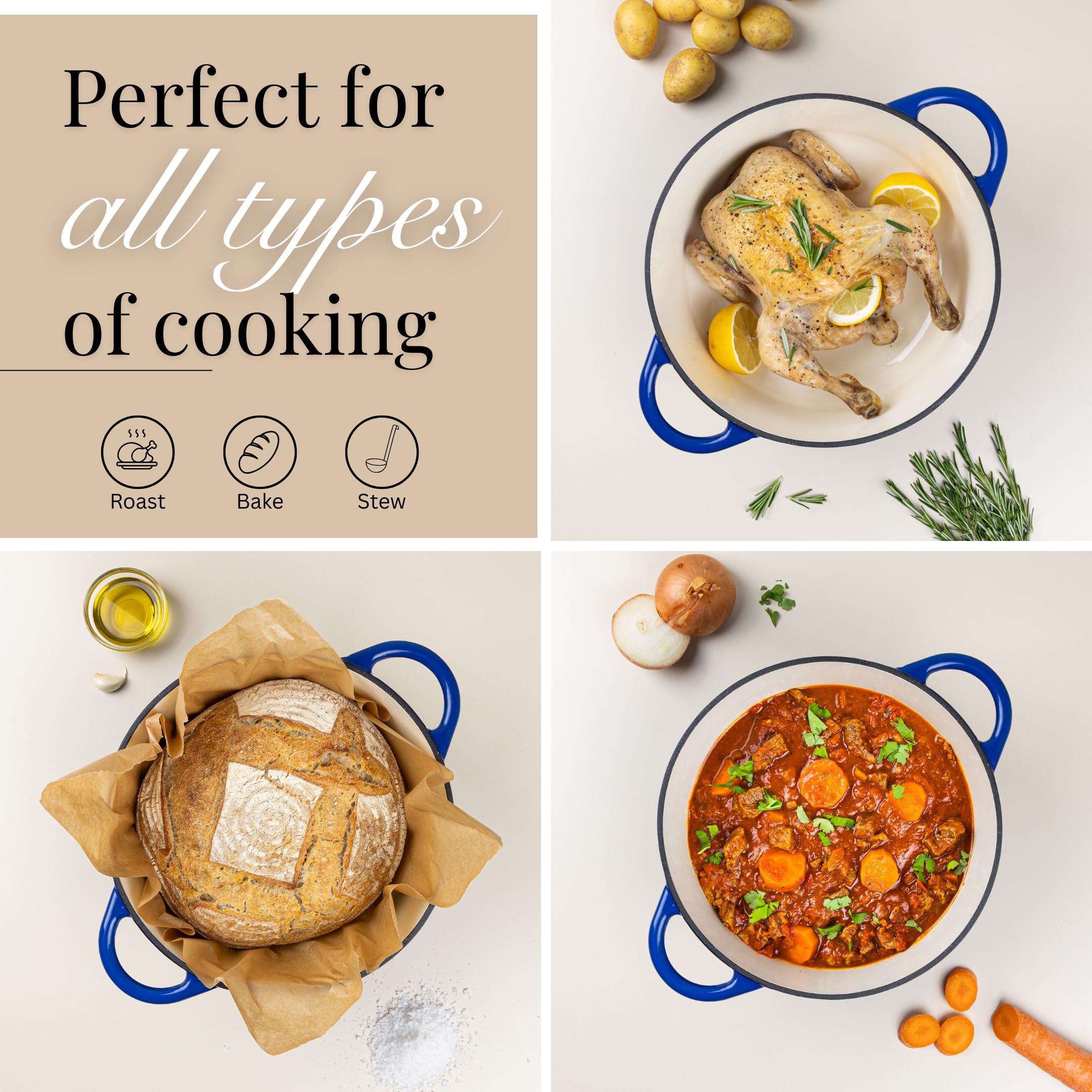 Nuovva oven-to-table presentation for a showstopping dinner.