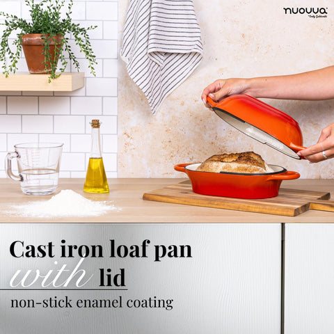 Nuovva even heat retention delivers consistent crust and crumb