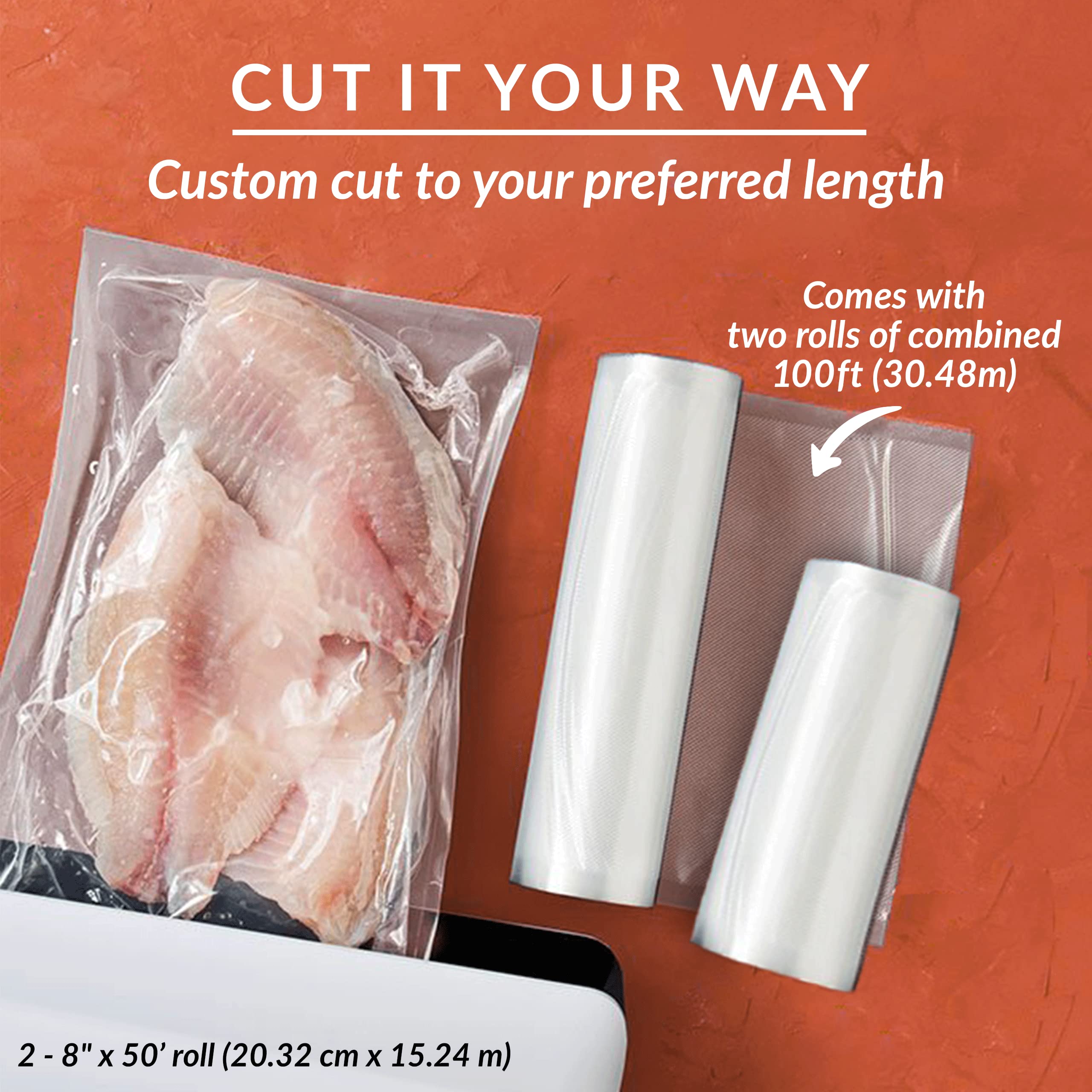 Nutri-Lock commercial-grade vacuum bags deliver durable protection