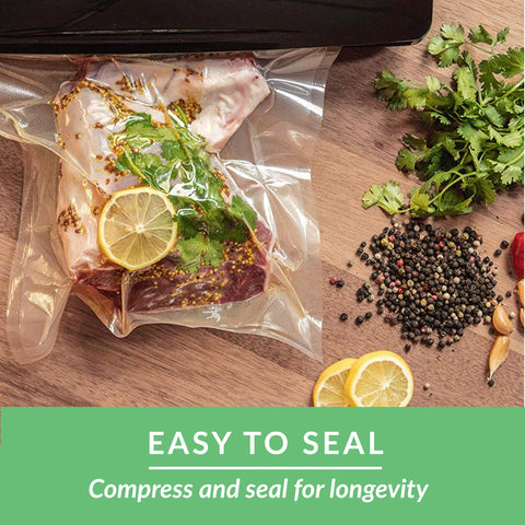 Nutri-Lock bags fit most vac seal machines for versatile use