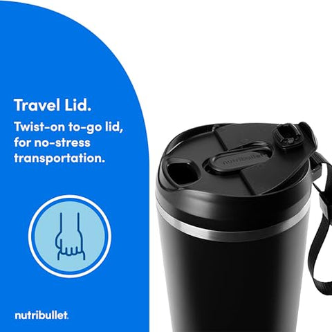 NutriBullet Flip on-the-go blending ideal for busy days.