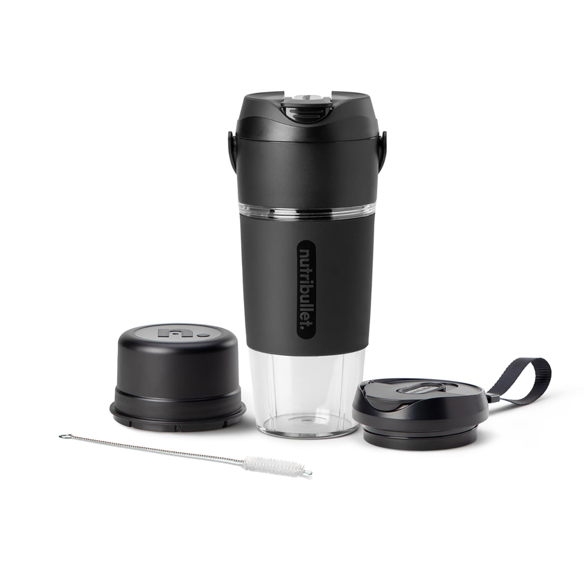 NutriBullet Flip with Tritan cup showing durable travel-ready design for on-the-go blending