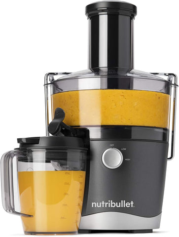 NutriBullet juicer stainless-steel-sieve delivers smooth, pulp-free juice.