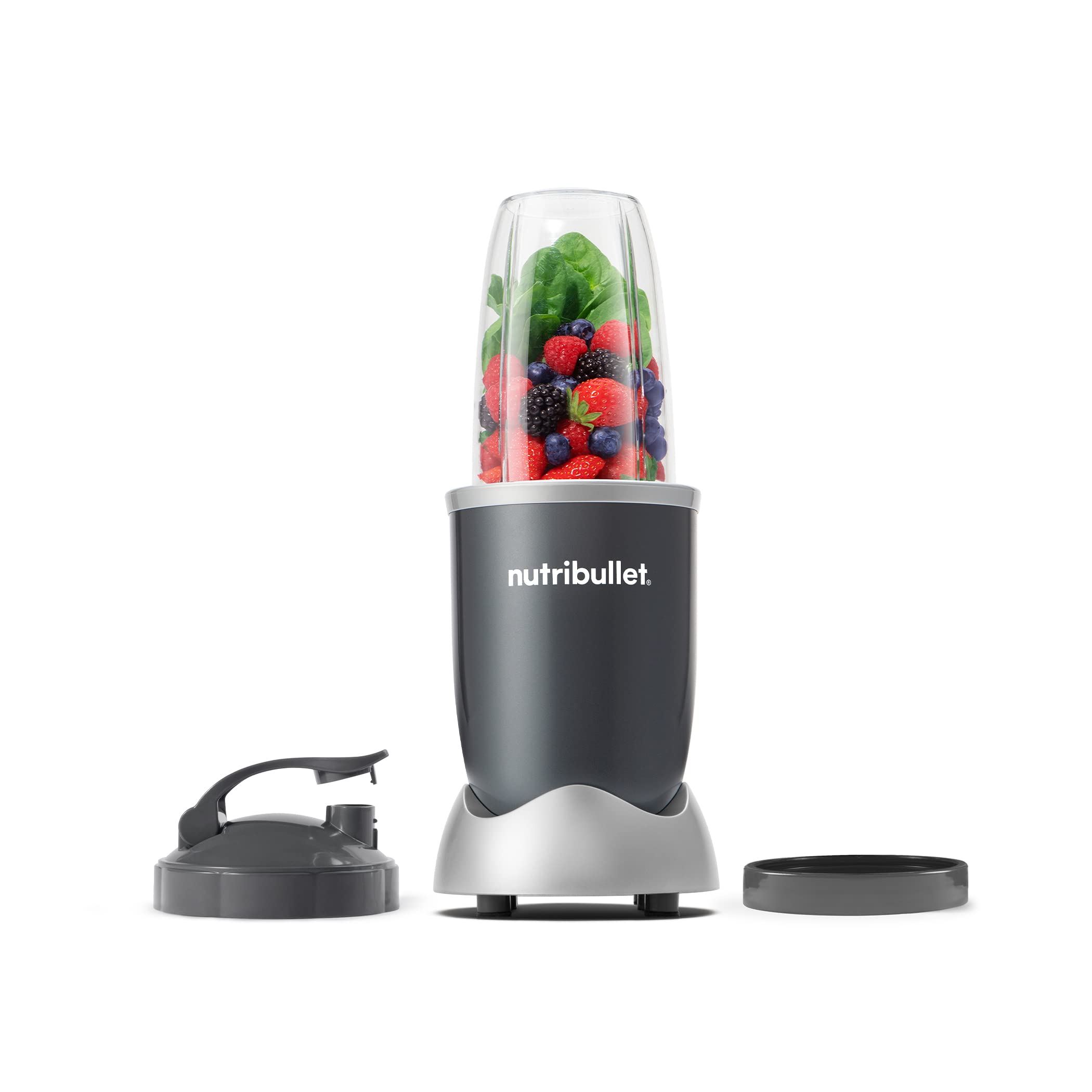 NutriBullet nbr-0601wm base motor powers quick blends for smoothies.