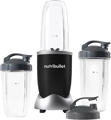 NutriBullet Pro 900W single-serve cup for on-the-go smoothies.