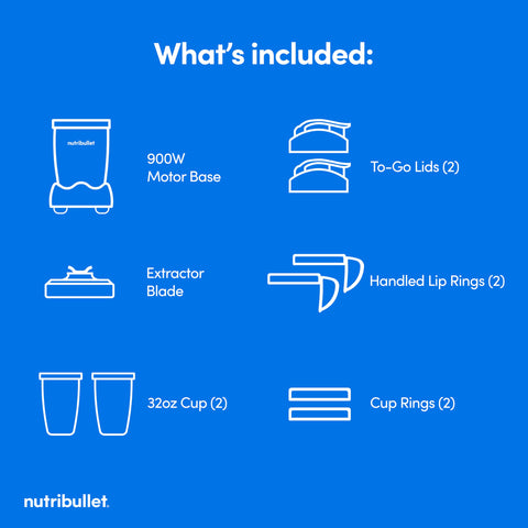 NutriBullet Pro blends dense ingredients with cyclone blades.