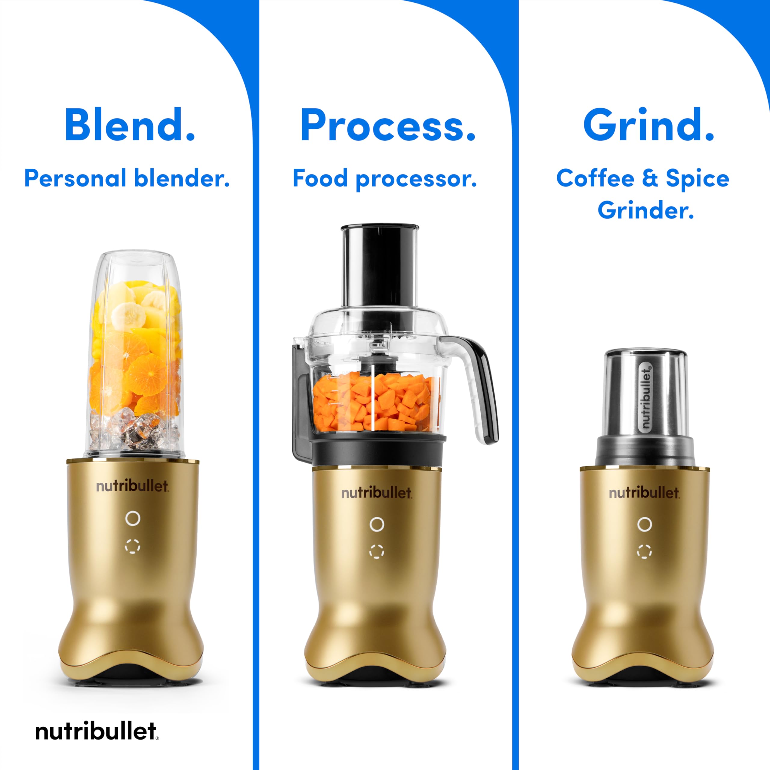 NutriBullet Ultra Plus rapid extractor blade for silky blends.