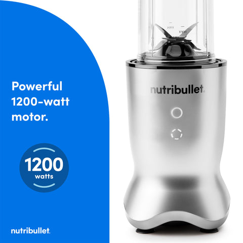 NutriBullet Ultra titanium-coated blades for fast, durable blending.