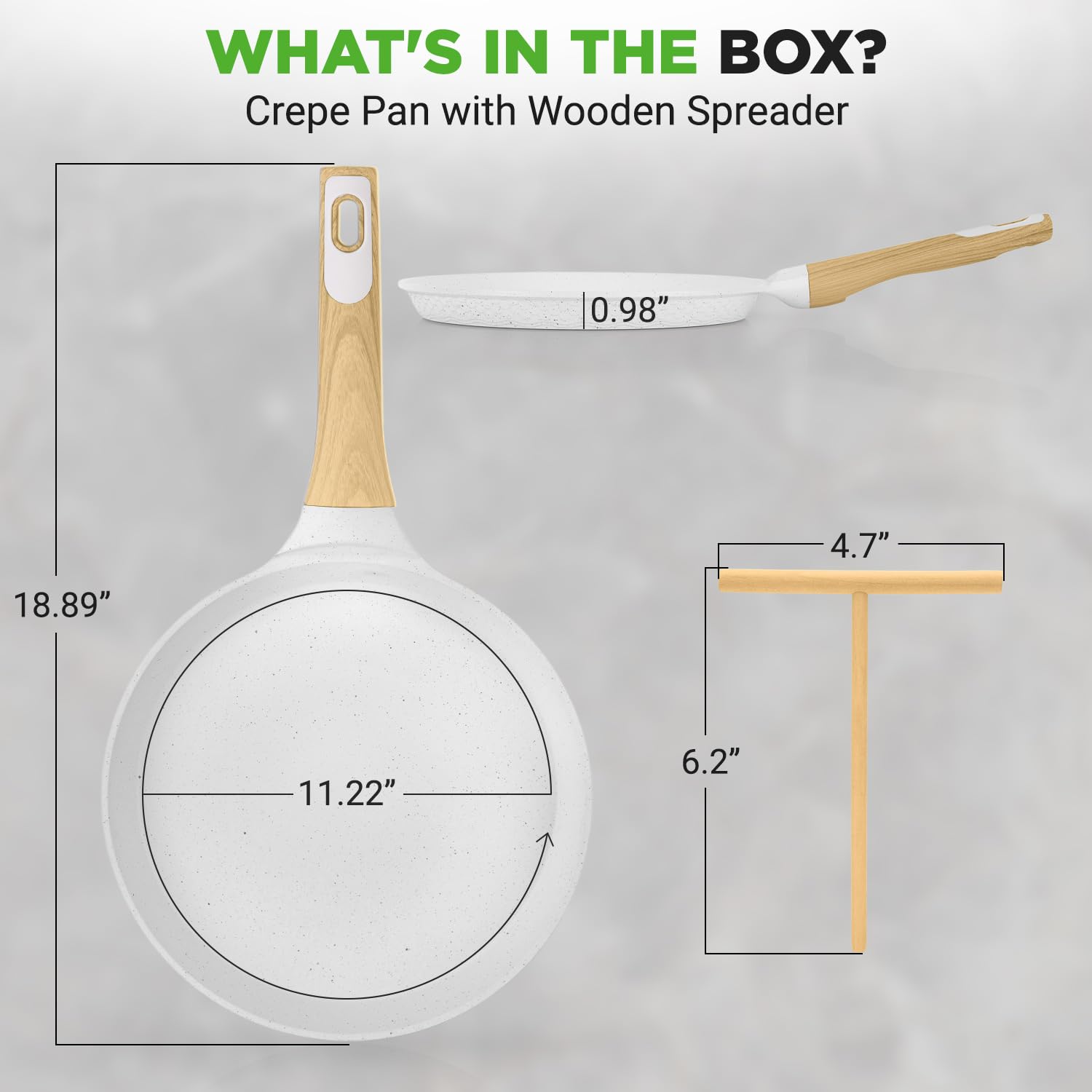 NutriChef dosa pan ready design supports quick batter-based meals