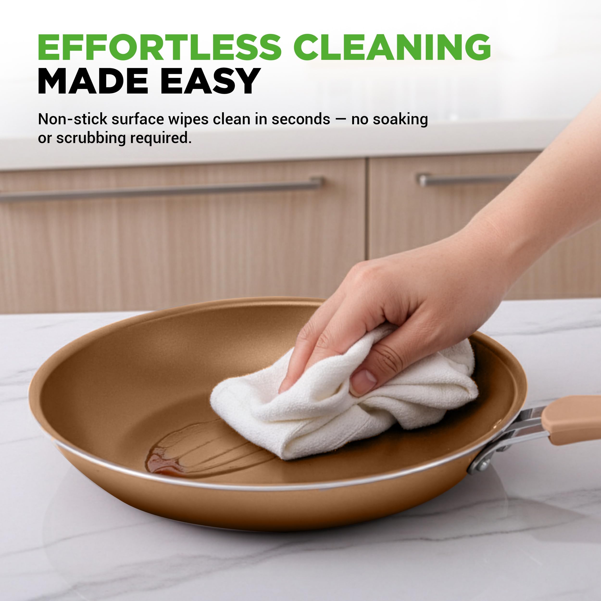 Nutrichef induction-ready cookware compatible with all cooktops.