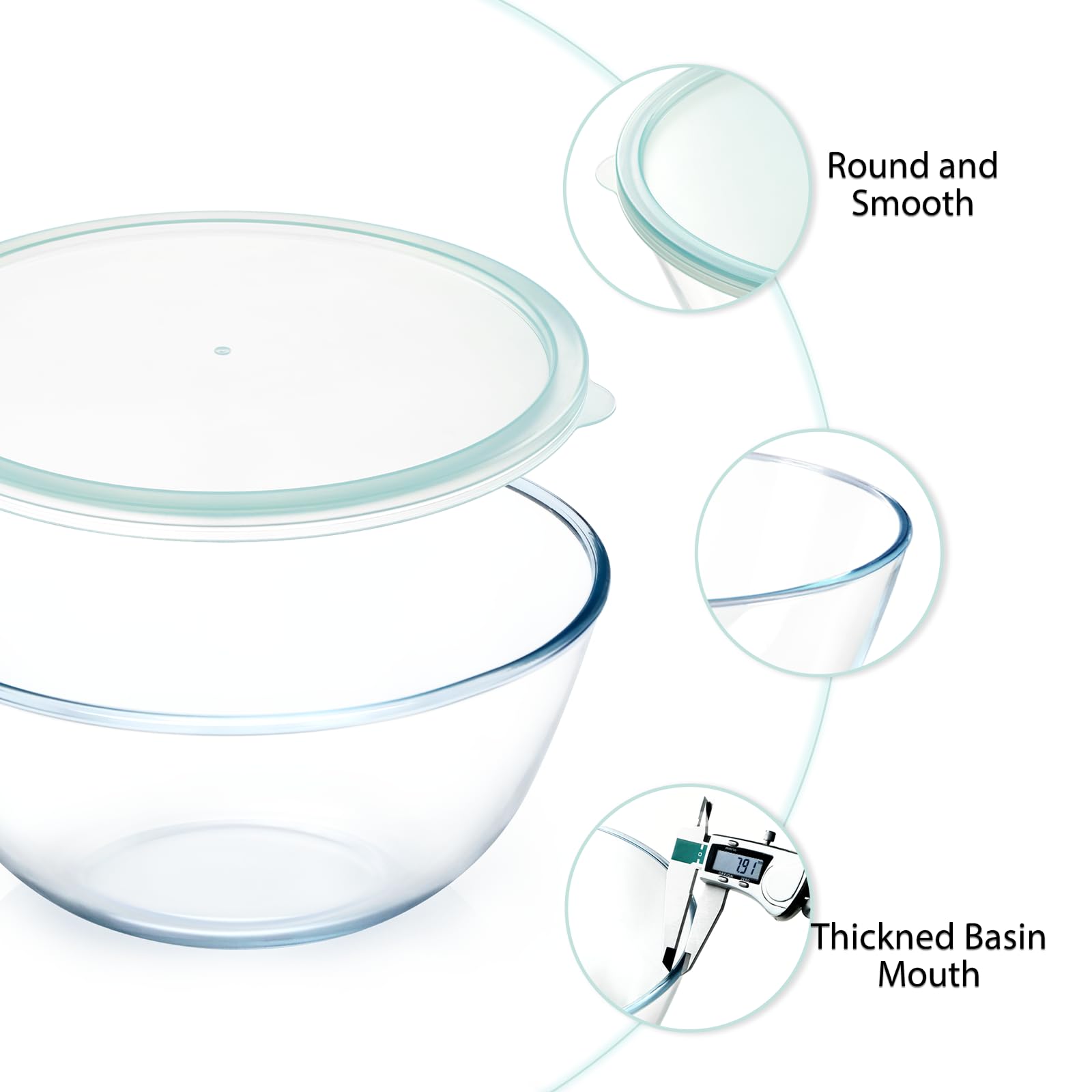 NUTRIUPS borosilicate glass design emphasizes durability and heat tolerance.