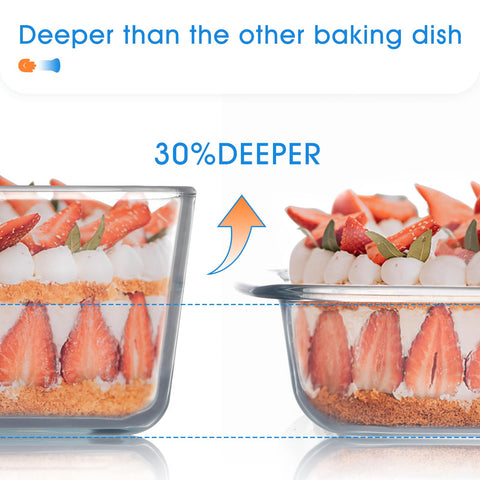 NUTRIUPS BPA-free lid on glass dish to keep leftovers fresh.