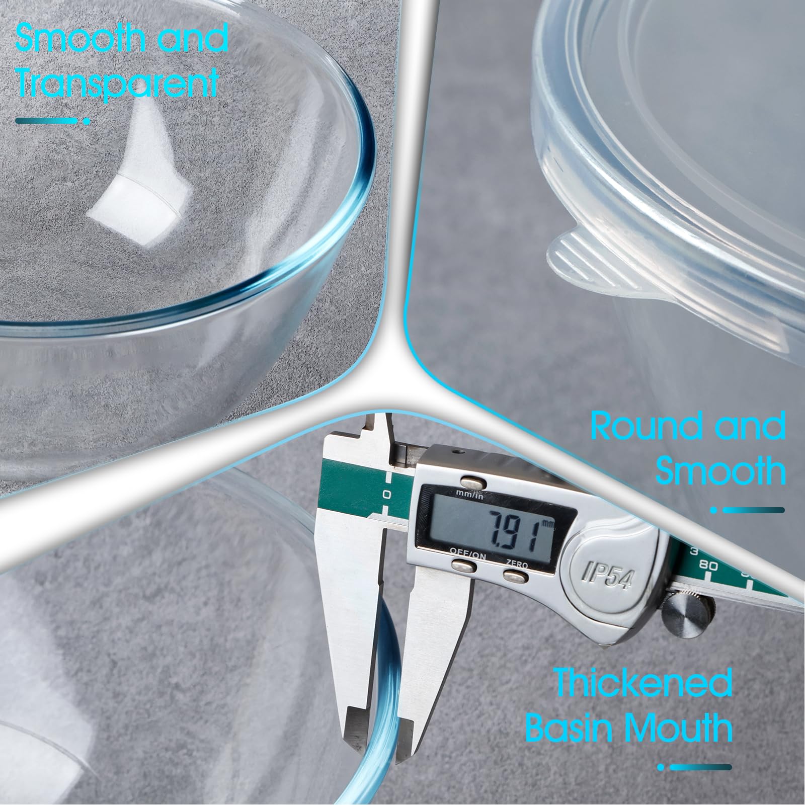 NUTRIUPS deep bowl design enabling ample mixing and serving space.