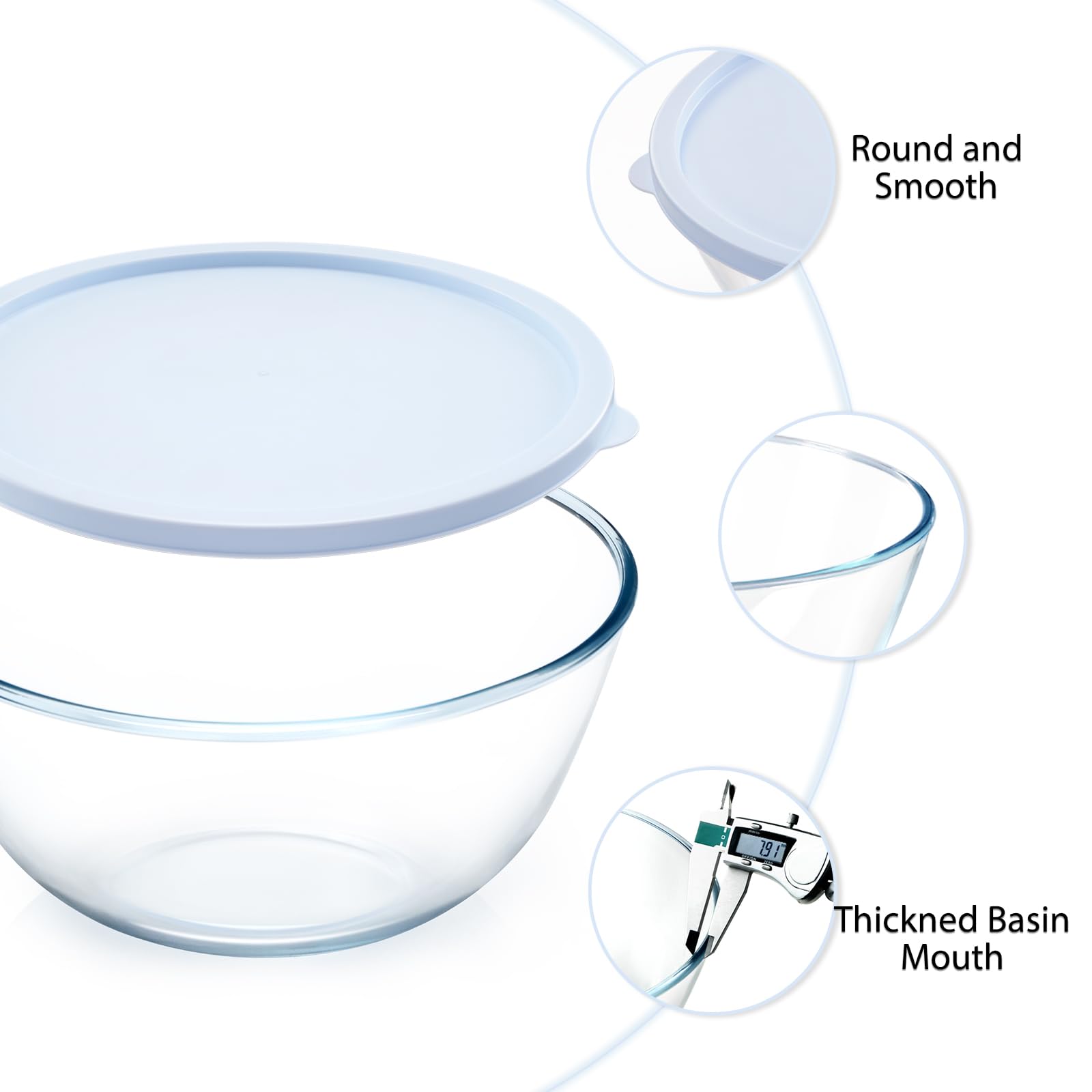 NUTRIUPS deep bowl interior ideal for large batches