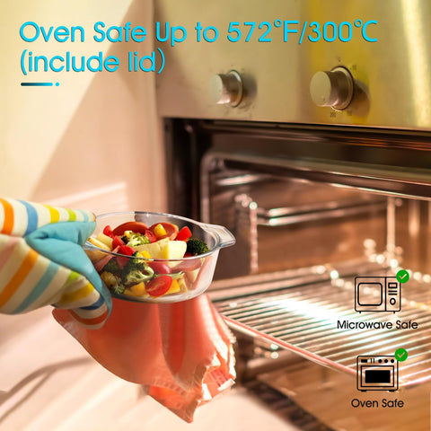 NUTRIUPS casserole dish handles close-up, easy grip for safe oven transfer