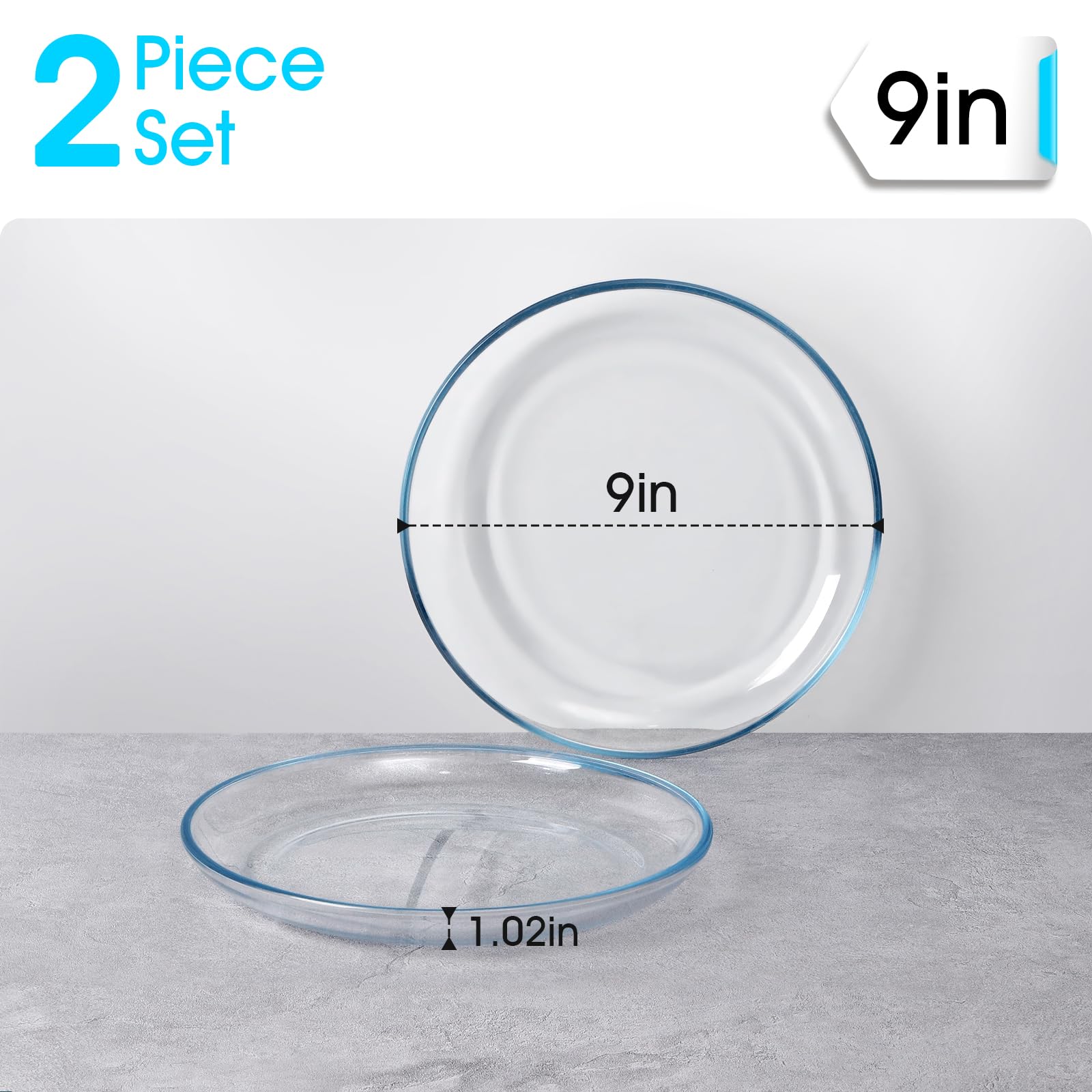 NUTRIUPS 9-inch plate with a lipped edge to prevent sauce spills.