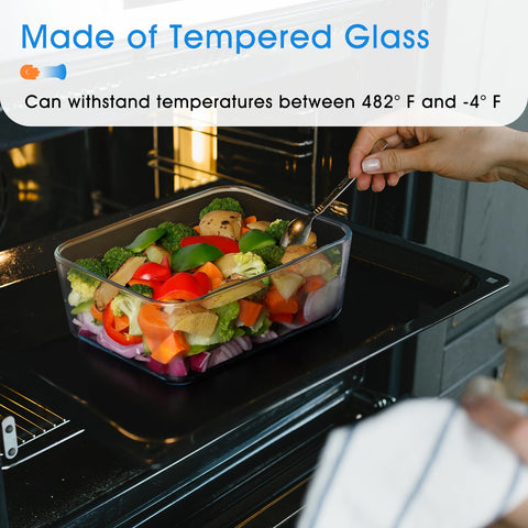 NUTRIUPS dish used in microwave, oven, and fridge for flexible reheating.